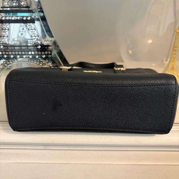 Coach Alice Small Satchel Blk/Gold EUC - Picture 3 of 9